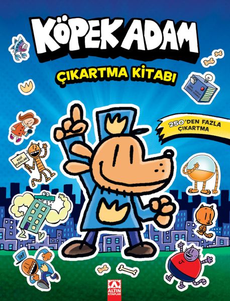 Köpek Adam Çıkartma Kitabı-zoom-