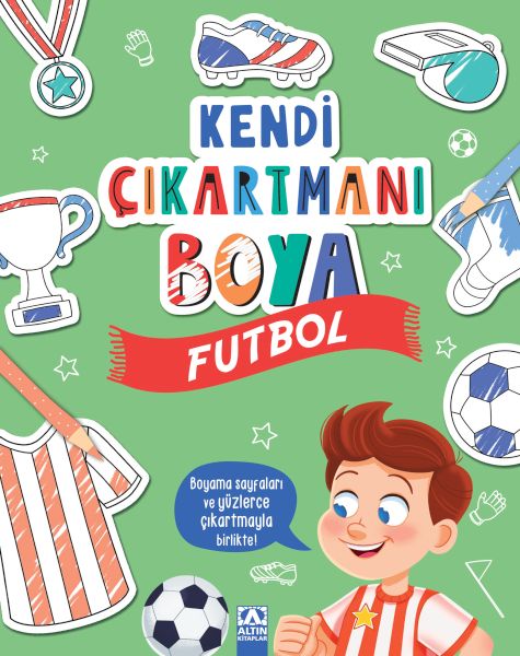 Kendi Çıkartmanı Boya - Futbol-zoom-