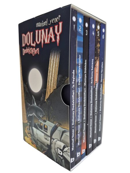 Dolunay Dedektifleri Serisi (6 Kitap Kutulu Set)-zoom-