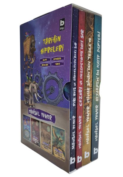 Tarihin Şifreleri Serisi (4 Kitap Kutulu Set)-zoom-
