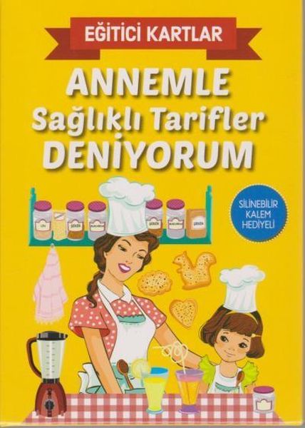 Eğitici Kartlar Annemle Sağlıklı Tarifler Deniyorum-zoom-