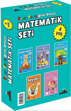 Okul Öncesi 4 Yaş Matematik Seti (5 Kitap)