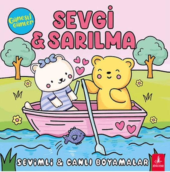 Güneşli Günler - Sevgi - Sarılma - Sevimli Canlı Boyamalar-zoom-