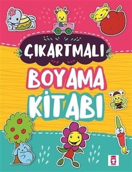 Çıkartmalı Boyama Kitabı (Sticker Hediyeli)-zoom-