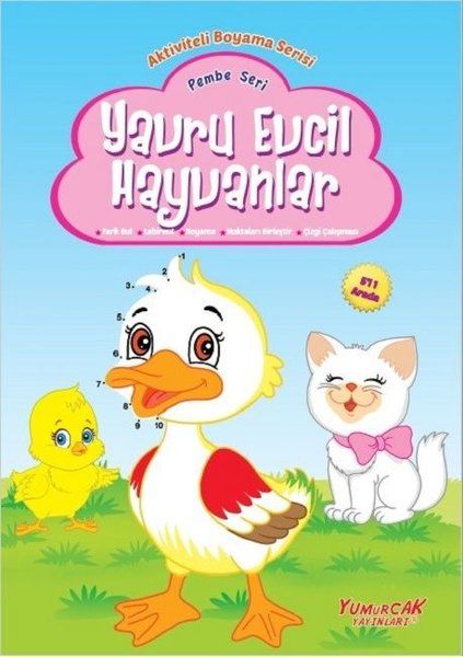 Yavru Evcil Hayvanlar - Pembe Seri-zoom-