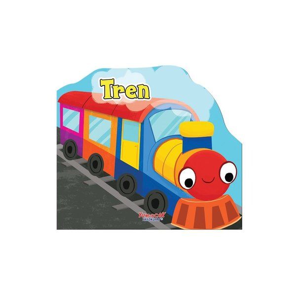 Tren - Şekilli Kitap-zoom-