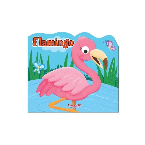 Flamingo - Şekilli Kitap-zoom-