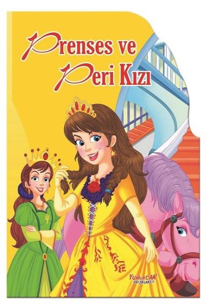 Prenses Ve Peri Kızı - Şekilli Kitaplar-zoom-