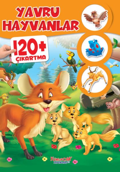 Yavru Hayvanlar 120+ Çıkartma-zoom-