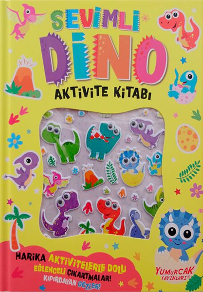 Sevimli Dino Aktivite Kitabı-zoom-