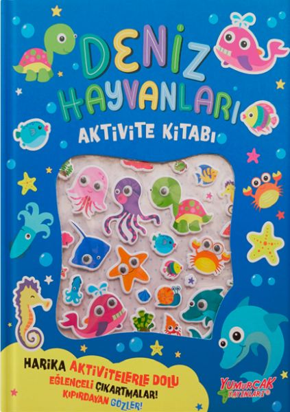 Deniz Hayvanları Aktivite Kitabı-zoom-