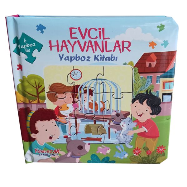 Evcil Hayvanlar - Yapboz Kitabı-zoom-