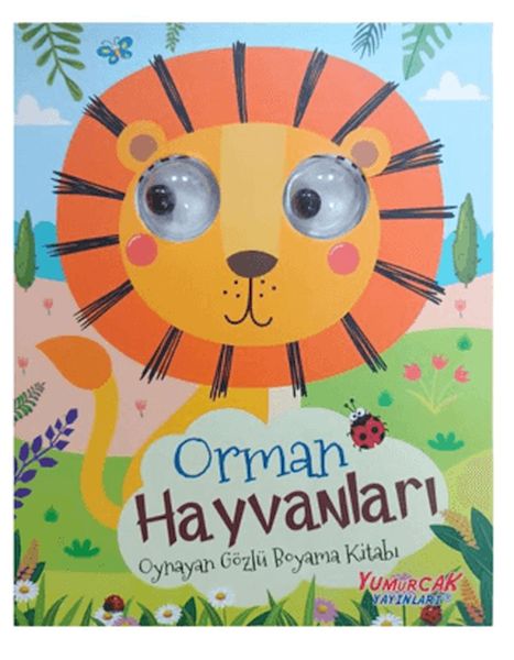 Oynayan Gözlü Boyama Kitabı – Orman Hayvanları-zoom-