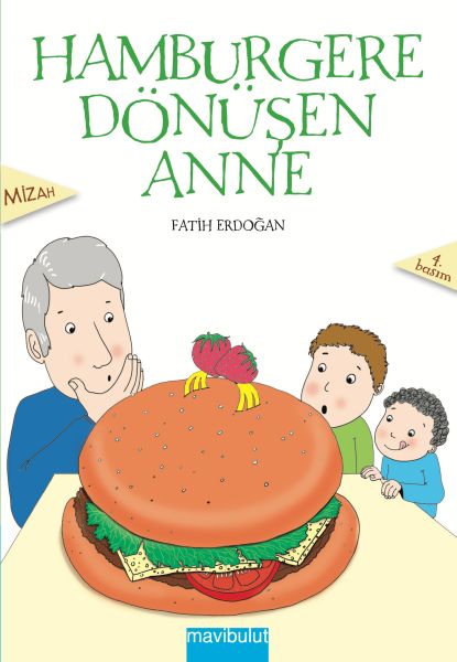 Hamburgere Dönüşen Anne-zoom-