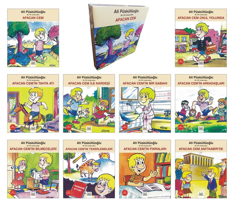 Afacan Cem (10 Cilt Takım)-zoom-