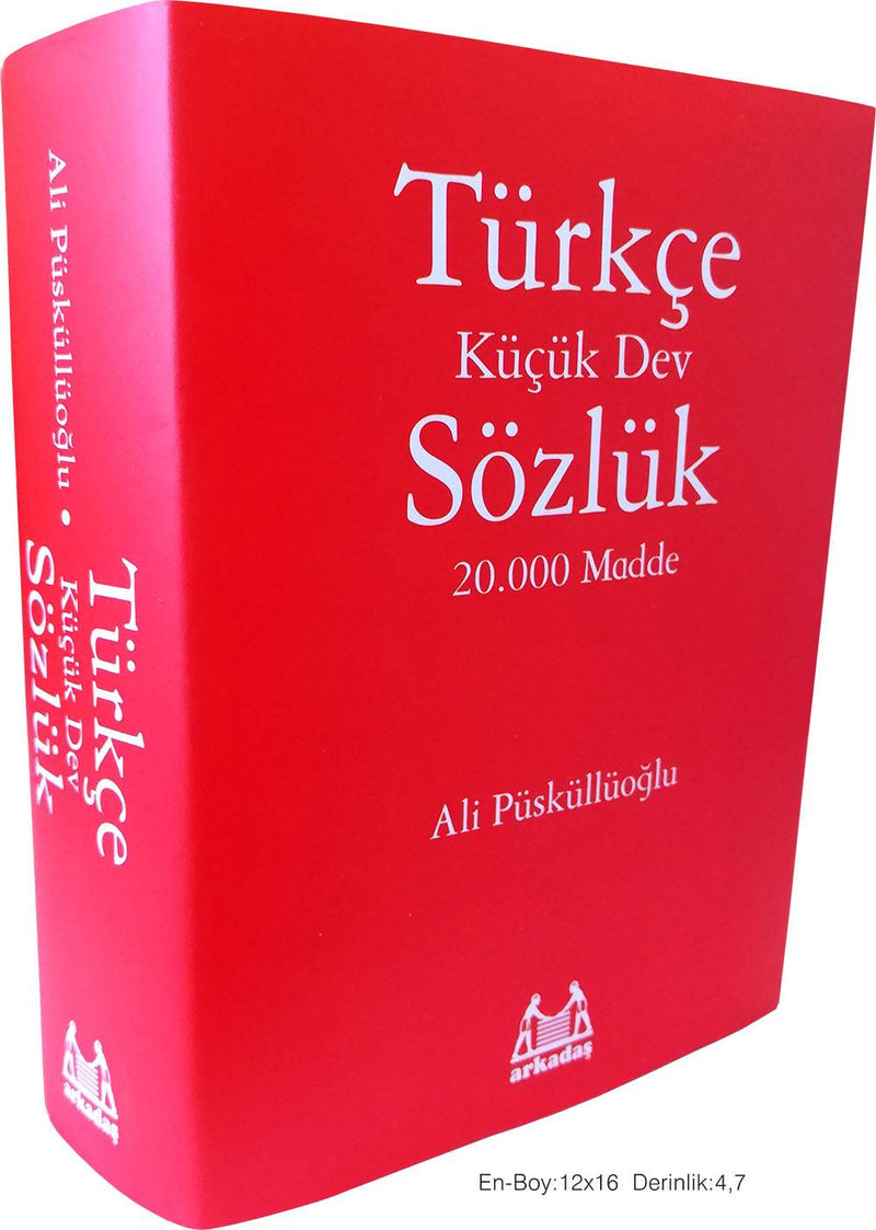 Türkçe Sözlük 20.000 Madde - Küçük Dev Sözlük-zoom-