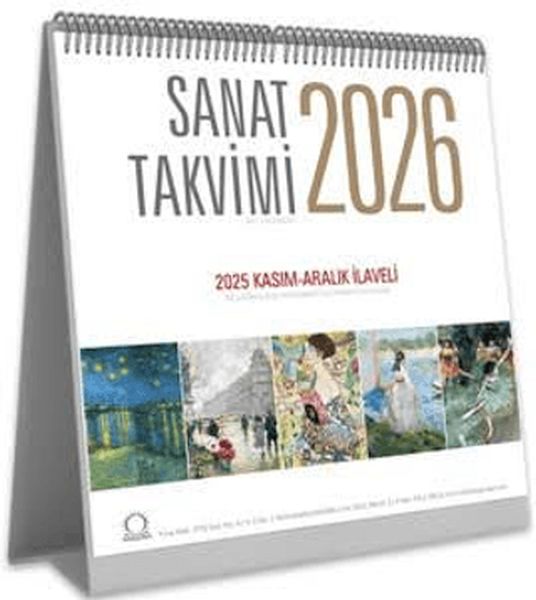 Sanat Takvimi 2026 Masa Takvimi-zoom-