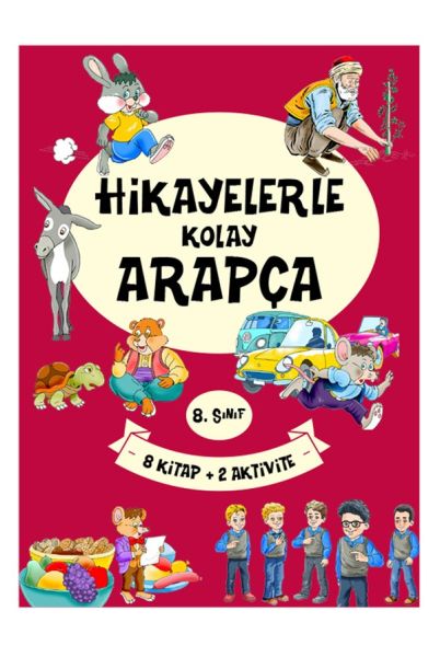 8. Sınıf Hikayelerle Kolay Arapça (8 Kitap + 2 Aktivite)-zoom-
