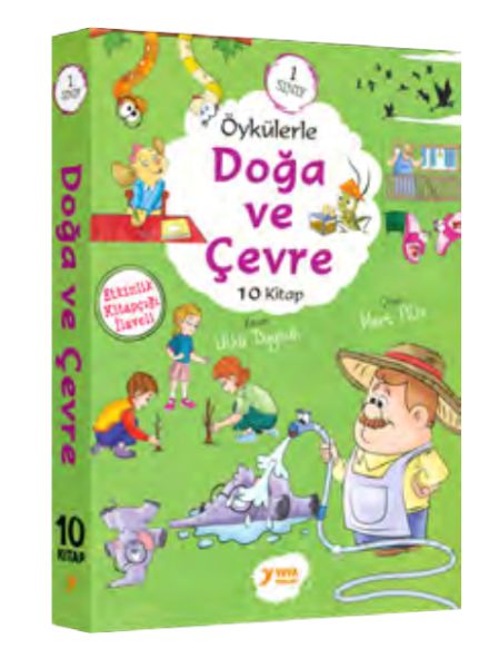 Öykülerle Doğa ve Çevre 1. Sınıf 10 Kitap-zoom-