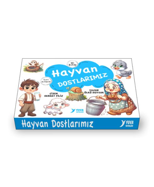 Hayvan Dostlarımız (10 Kitap)-zoom-