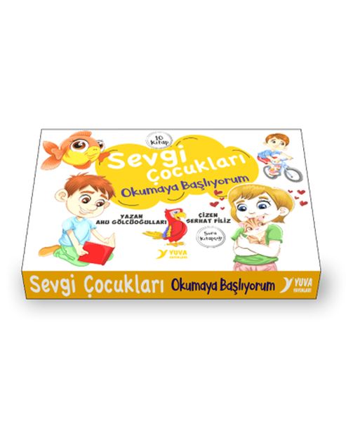 Sevgi Çocukları - Okumaya Başlıyorum (10 Kitap)-zoom-