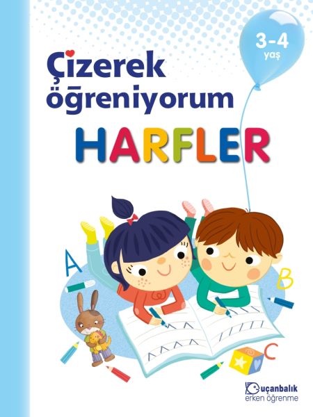 Çizerek Öğreniyorum - Harfler 3-4 yaş-zoom-