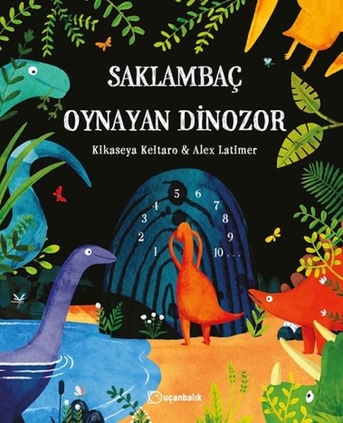 Saklambaç Oynayan Dinozor-zoom-