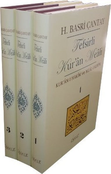Tefsirli Kur'an Meali (3 Cilt Takım)-zoom-