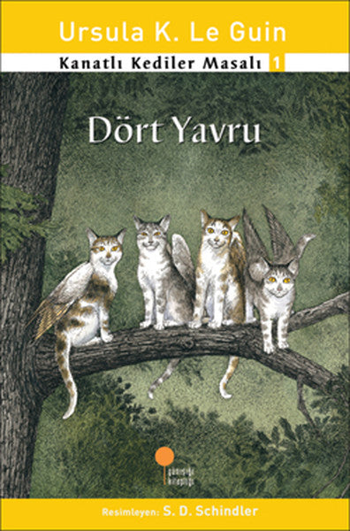 Kanatlı Kediler Masalı 1 - Dört Yavru-zoom-