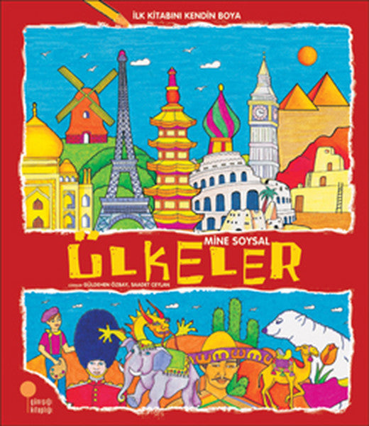İlk Kitabını Kendin Boya - Ülkeler-zoom-