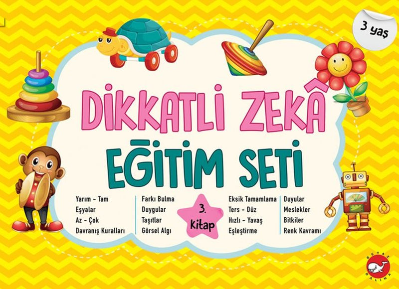 Dikkatli Zeka Eğitim Seti 3. Kitap 3-zoom-