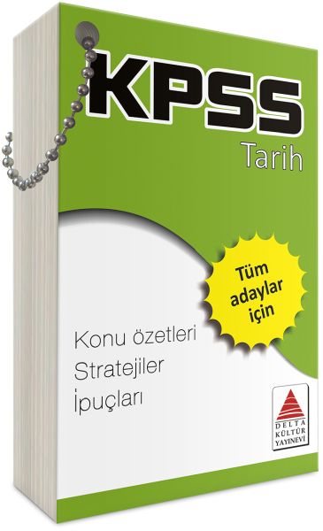 Delta Kültür KPSS Tarih Strateji Kartları-zoom-
