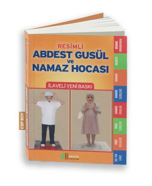 Resimli Abdest Gusül ve Namaz Hocası (Cep Boy)-zoom-
