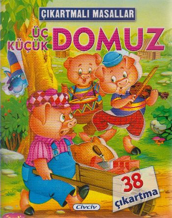 Çıkartmalı Masallar - Üç Küçük Domuz-zoom-