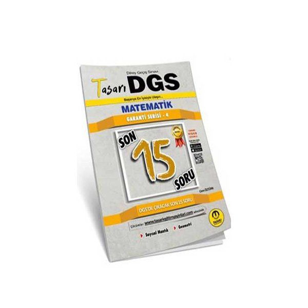 Tasarı DGS Matematik Son 15 Garanti Serisi 4-zoom-