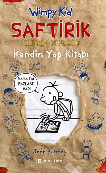 Kendin Yap Kitabı - Saftirik Greg’in Günlüğü - Ciltli-zoom-