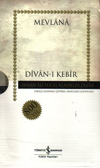 Divan-ı Kebir (8 Cilt Takım) (Karton Kapak Kutulu)-zoom-