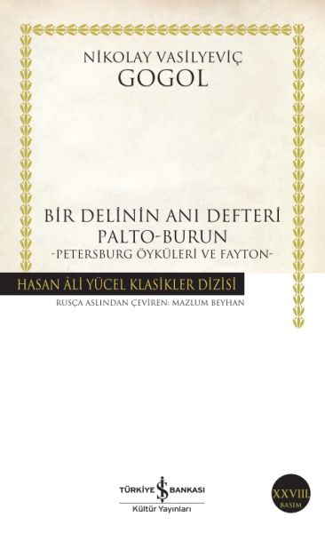 Bir Delinin Anı Defteri Palto-Burun - Hasan Ali Yücel Klasikleri-zoom-