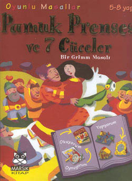 Pamuk Prenses Ve 7 Cüceler (Bir Grimm Masalı)-zoom-