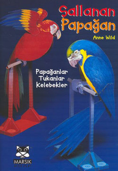 Sallanan Papağan Papağanlar, Tukanlar, Kelebekler-zoom-