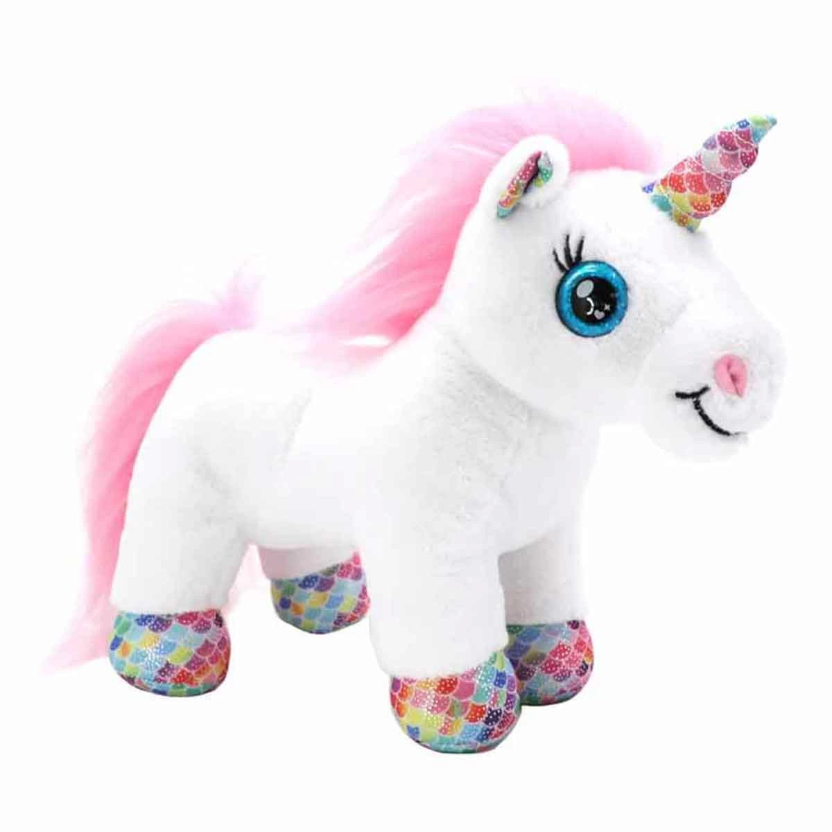 Cutekins Plush Unicorn Lou Lou with Carrying Bag-2