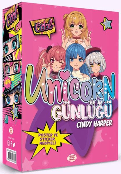 Unicorn Günşüğü - Pembe Günlük-zoom-