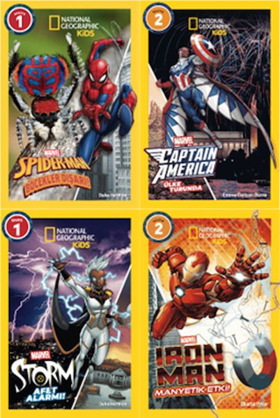 National Geographic Kids - Marvel Kahramanları ile Keşif Yolculuğu Serisi-zoom-