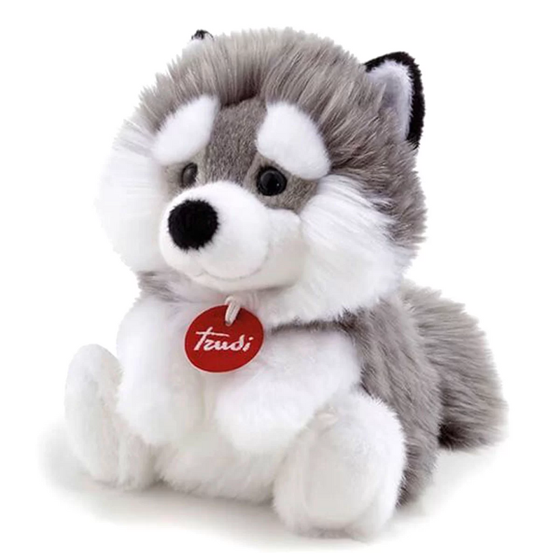 Trudi Husky Plush Dog 20 cm-zoom-