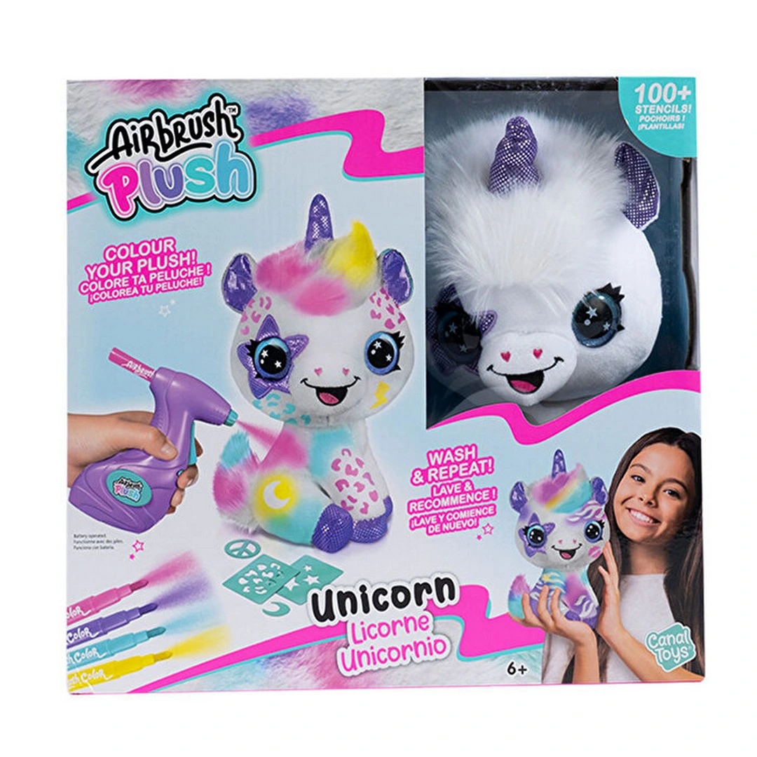 Airbrush Plush Unicorn-4