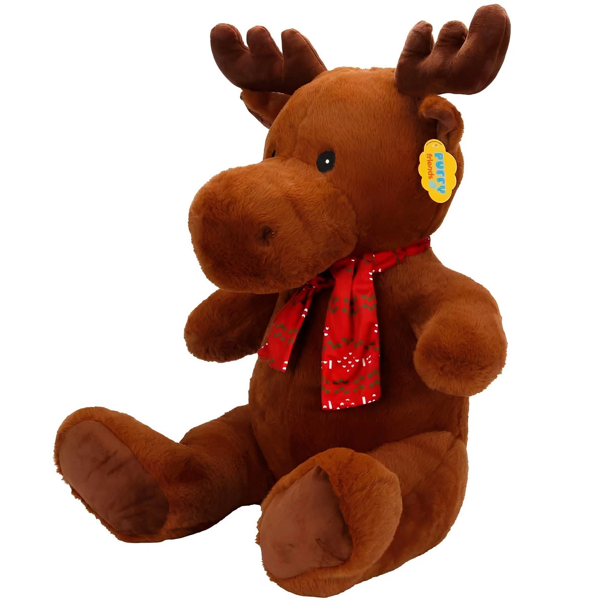 Scarfed Deer Plush 52 cm-2