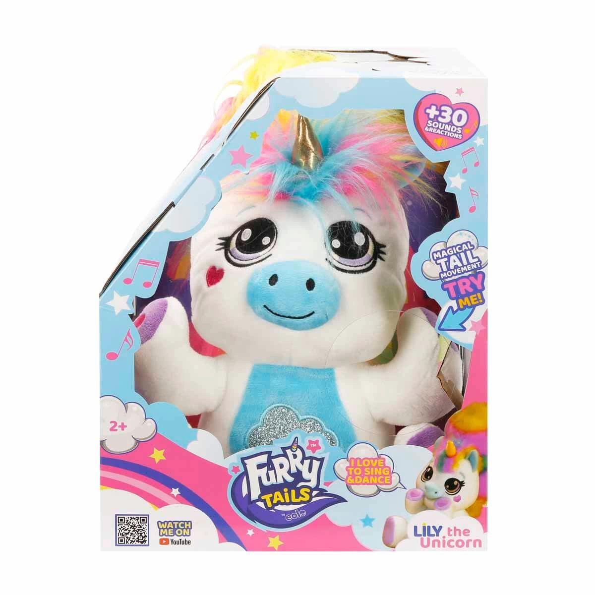 Lily Sound and Light Unicorn Plush-zoom-4