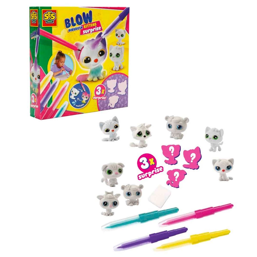 Paint Blowing Pen 3x Kitty Surprise-zoom-1