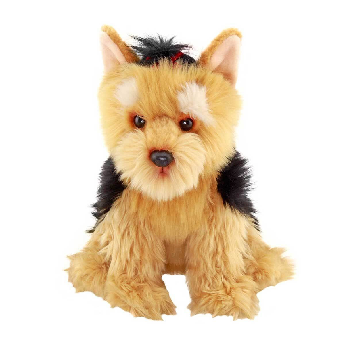 Floppy Yorkshire Terrier Plush Dog 28 cm-zoom-1