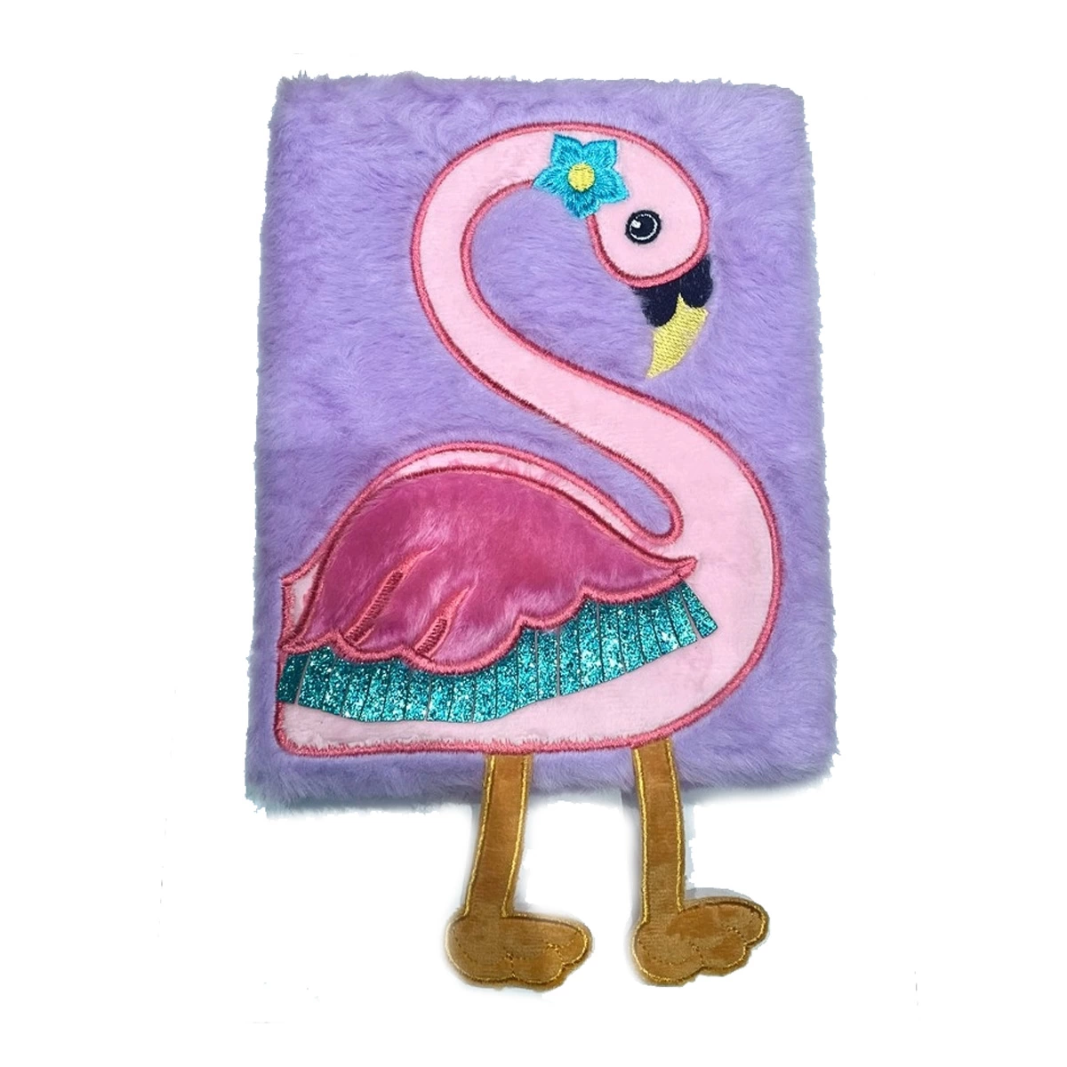 Locked Plush Notebook 15x21-3
